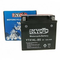 Baterie KYOTO 12V 12Ah  YTX14L-BS (dodáváno s kyselinovou náplní)